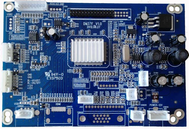 1路YPBPR1路HDMI/DVI2路USB-JX37F工業(yè)驅(qū)動板--液晶驅(qū)動